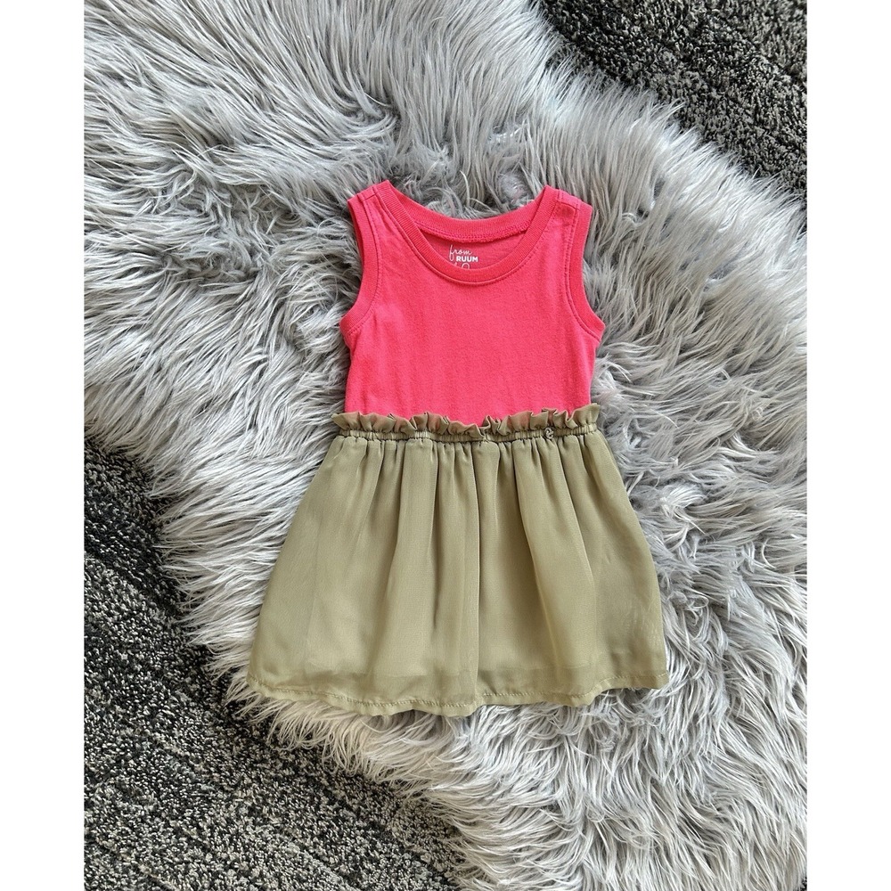 RUUM Girls Two‎ Tone Dress Size 12 Month